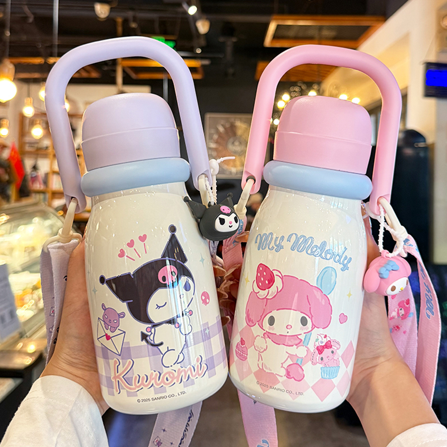 guloo三丽鸥保温杯316不锈钢水壶