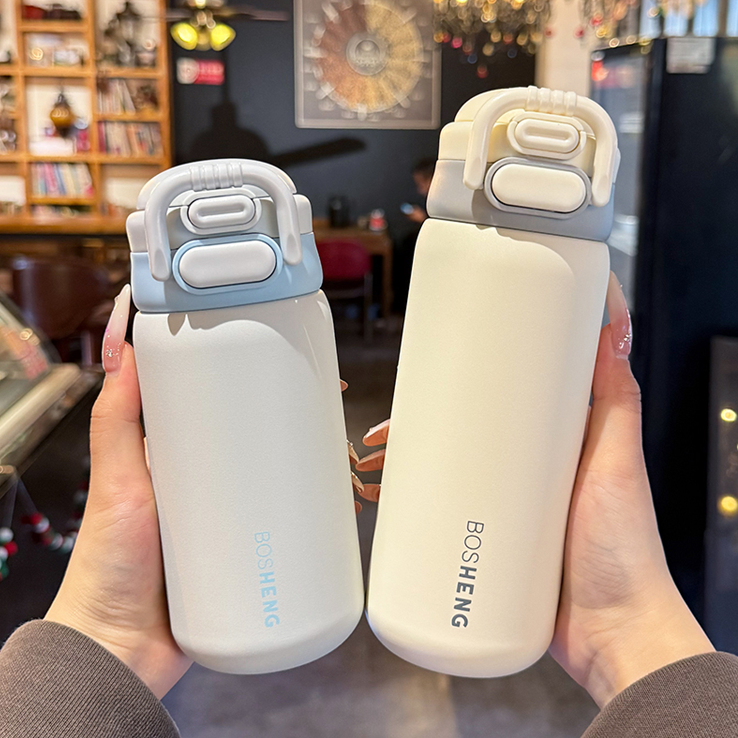 guloo高颜值保温杯304不锈钢