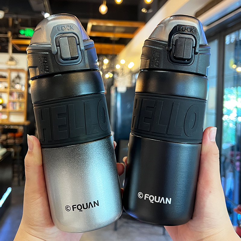 guloo保温杯316不锈钢水杯直饮杯