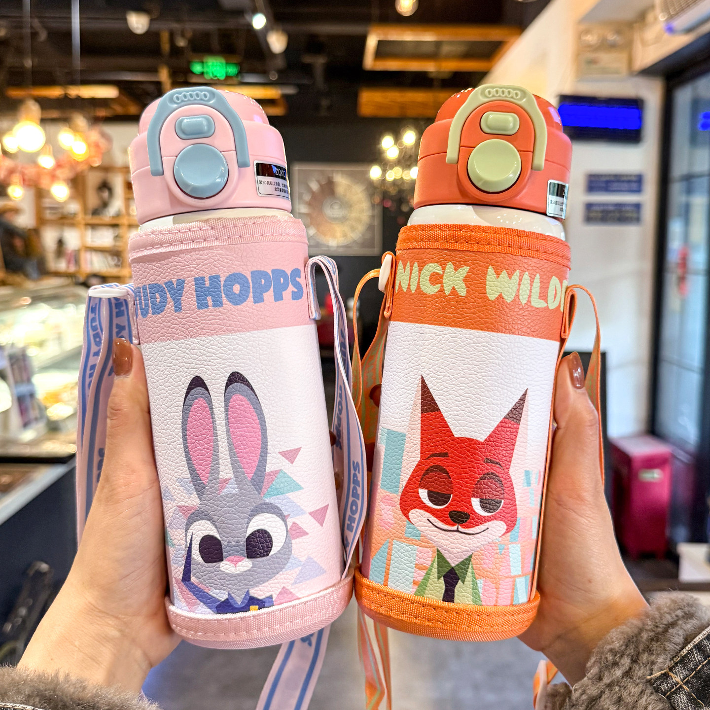 疯狂动物城朱迪尼克儿童保温杯男女孩吸管水杯小学生上学专用杯子,餐饮具,保冷/保温杯,淘宝优惠券,粉丝福利购,淘宝优惠卷