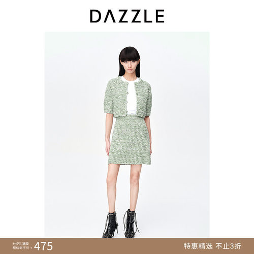 小香风格	泡泡袖型	短款版型