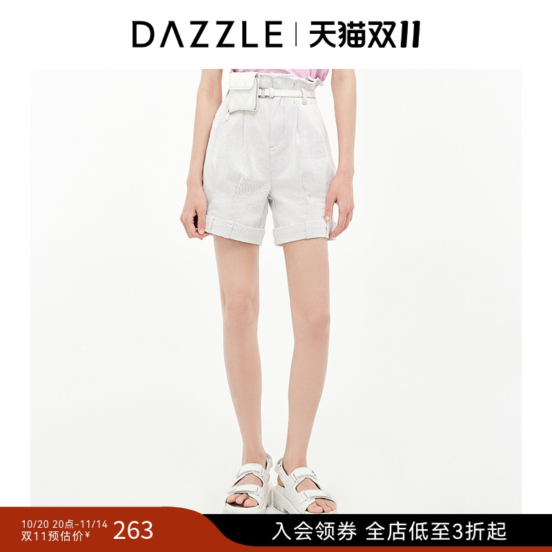 固定卷边	花苞高腰	水洗牛仔