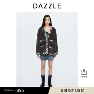 春秋摩登双腰头牛仔裙裤 DAZZLE地素奥莱牛仔裙裤 女