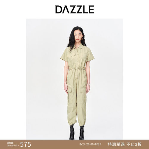 简约百搭	工装风格	连体设计
