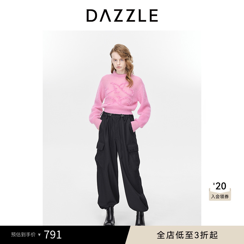 工装裤型 混纺面料 摩登复古