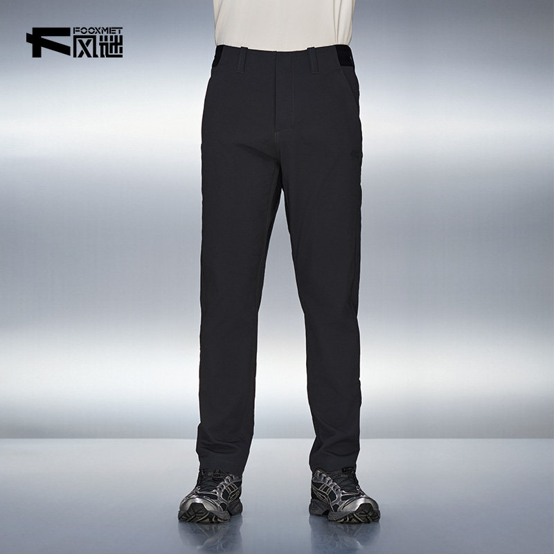 Fooxmet风谜户外羊毛混纺男裤24新款保暖弹性运动休闲长裤男女
