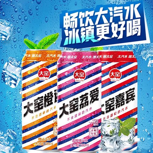 大窑果味汽水嘉宾橙诺