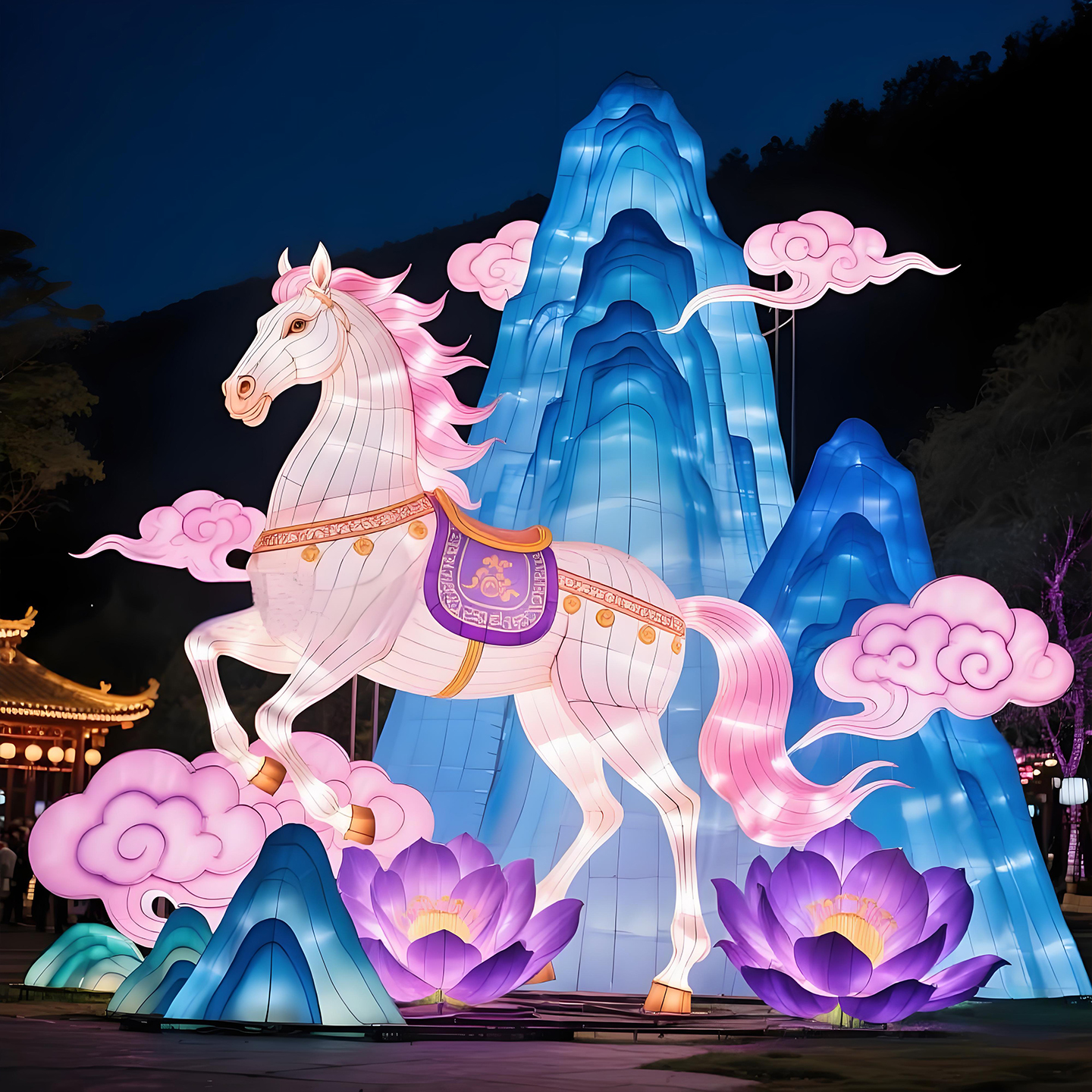 大型节日花灯户外造型