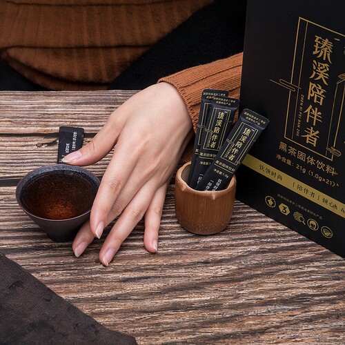 陪伴者速溶湖南安化黑茶金花21g