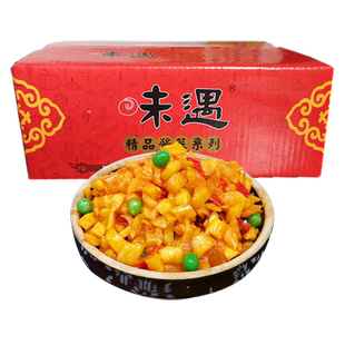 味遇红油萝卜丁10斤整箱散装小咸菜酱菜萝卜干下饭菜香脆五仁酱丁