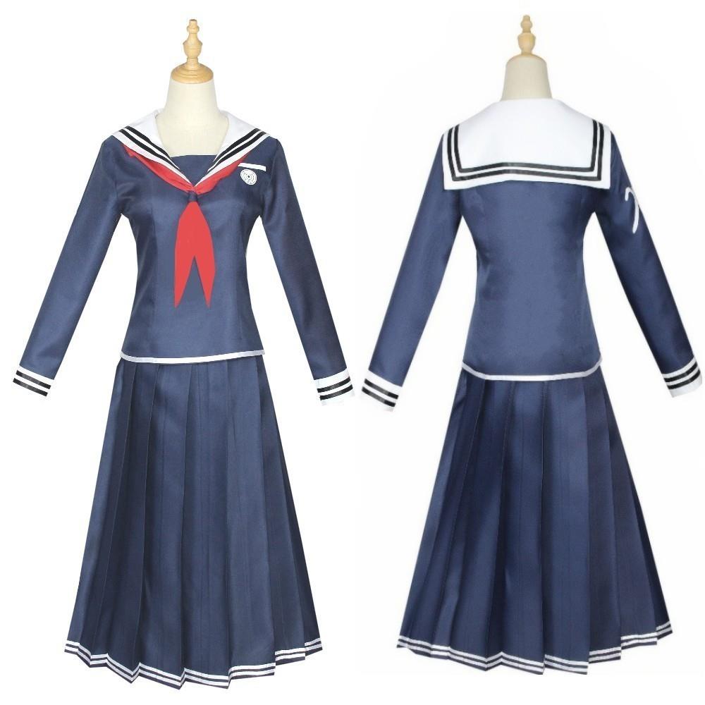 腐川冬子cosplay 新弹丸论破2轮舞腐川冬子cos服jk制服