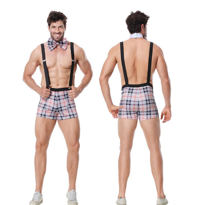 万圣节男酒吧夜店DJ化装舞会制服派对性感cos服装角色扮演舞台装