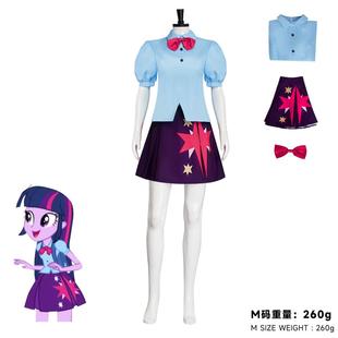 小马宝莉cos服紫悦苹果嘉儿柔柔宇宙公主cosplay女裙服装工厂现货