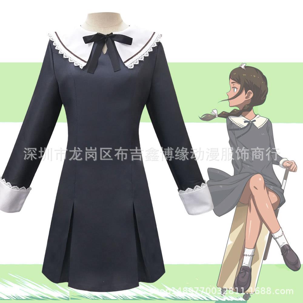 鑫博缘奇蛋物语cos服青沼宁瑠cosplay动漫服装连衣裙可爱套装现货
