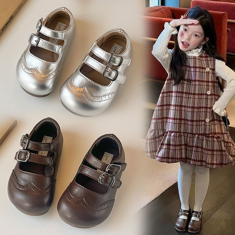 浅口英伦风儿童表演小皮鞋2026春季新款复古女童软底舒适宝宝皮鞋,童鞋/婴儿鞋/亲子鞋,皮鞋,淘宝优惠券,粉丝福利购,淘宝优惠卷