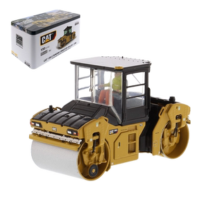 卡特CAT CB-13压路机合金仿真模型平地机工程车手办收藏摆件1/50