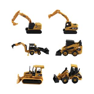 CAT卡特彼勒挖掘机合金工程车玩具1:150挖机315模型mini迷你摆件