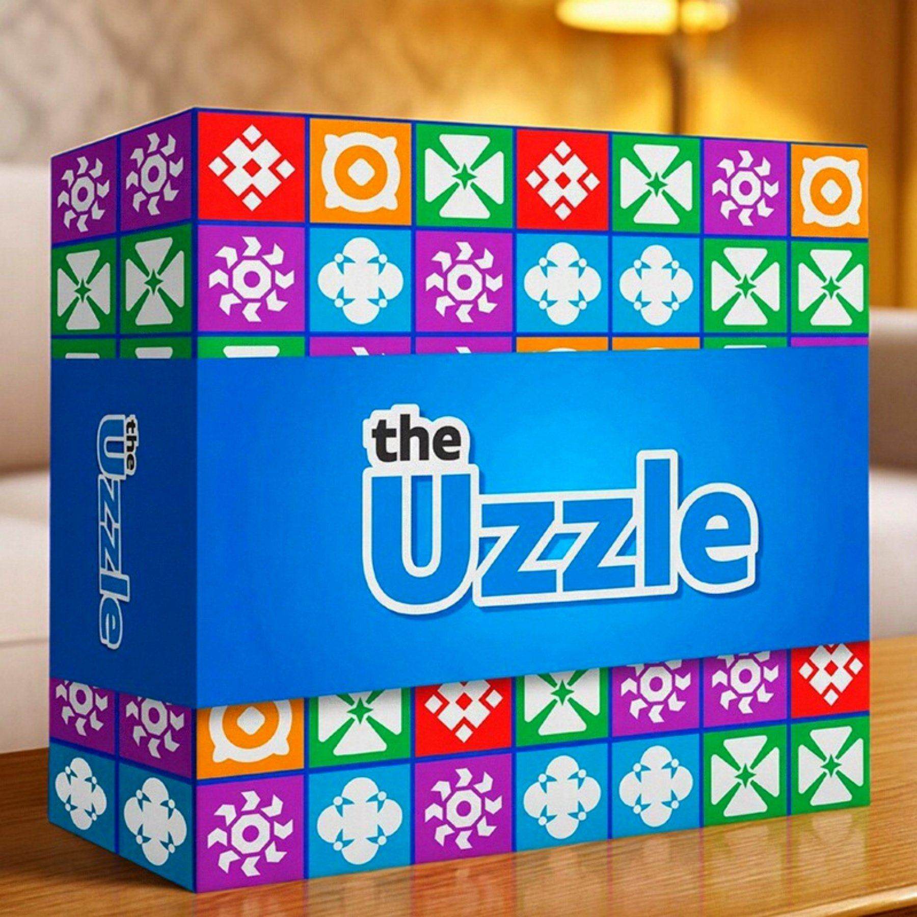 儿童益智玩具逻辑思维英文桌游成年休闲聚会游戏UZZLE PUZZLE拼图,模玩/动漫/周边/娃圈三坑/桌游,桌游卡牌,淘宝优惠券,粉丝福利购,淘宝优惠卷