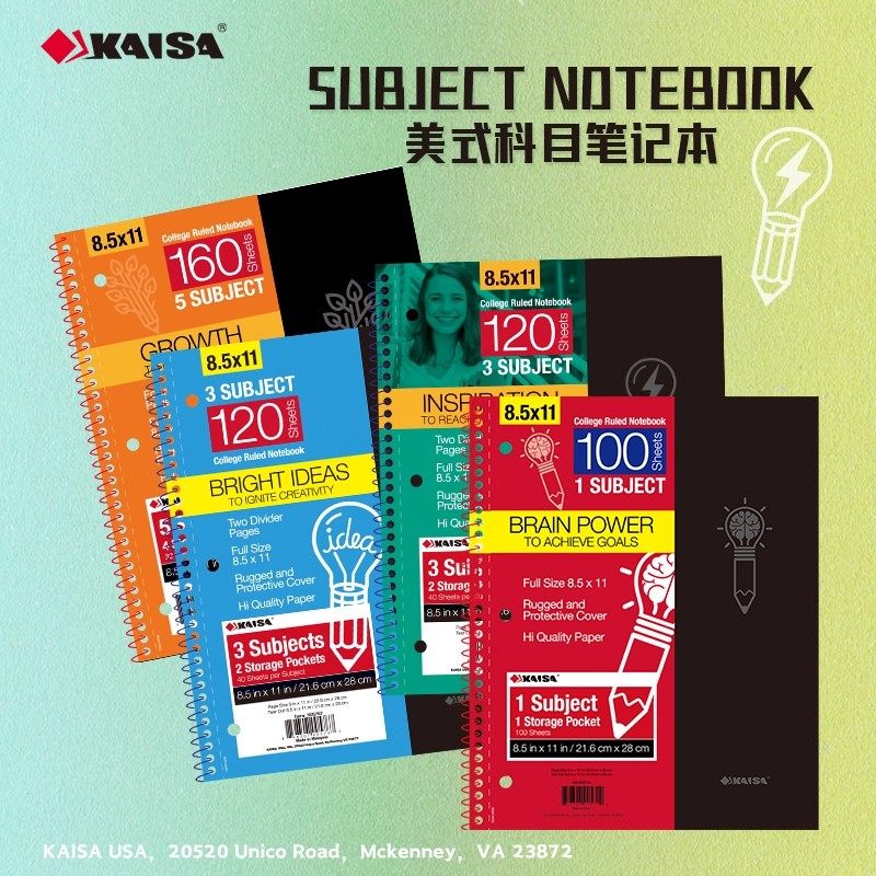 凯萨KAIS灵感系列美式笔记本图片