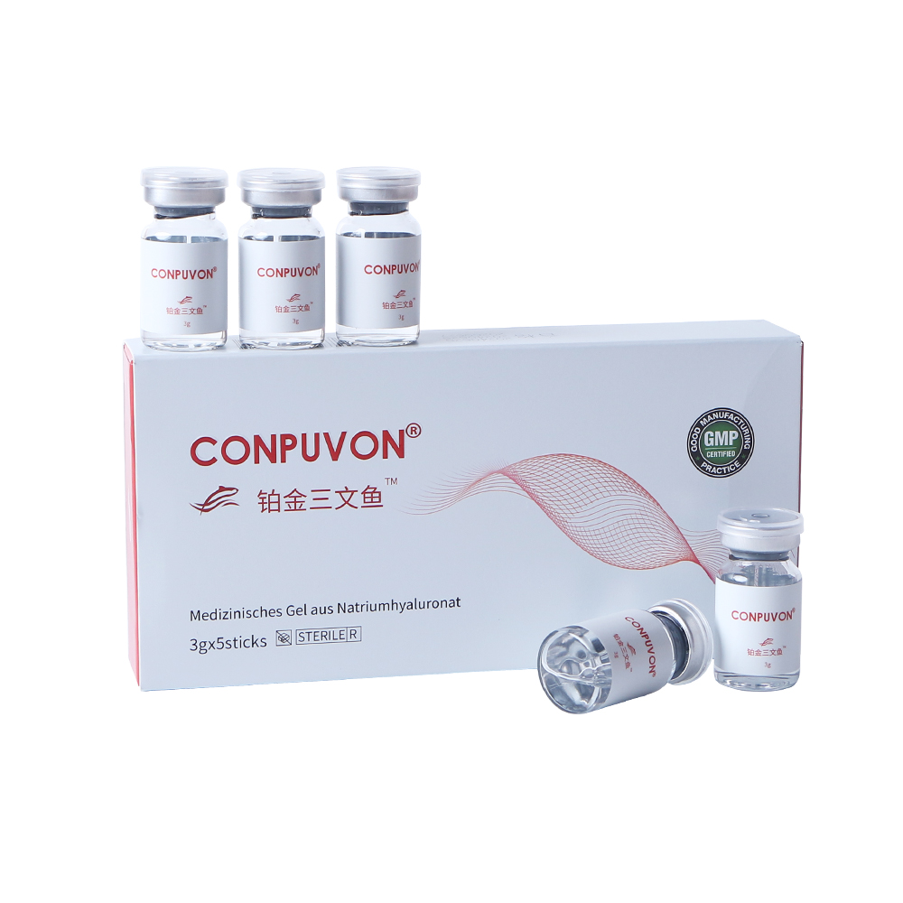 康普沃铂金三文鱼水光原液精华液修护敷料舒缓微针正品