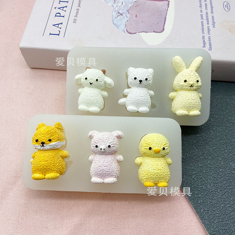 米菲小兔子捏捏乐硅胶模具