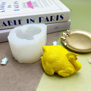 白切鸡造型糕点硅胶模具奶酪雪糕巧克力慕斯蛋糕装饰模滴胶石膏模