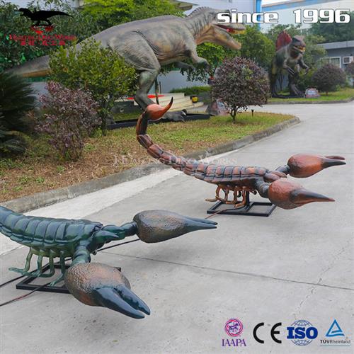 仿真电动蝎子动植物园仿真昆虫模型制作厂家可动可叫