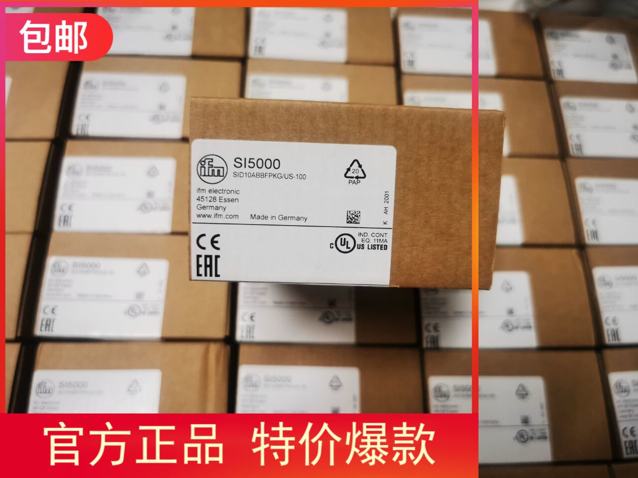 新货 IFM SI5000 SI5004 SI5010 SI5007 SI5002 SI5001流量传感器 3C数码配件 手机零部件 原图主图