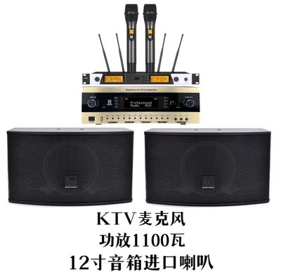 卡包音响KI110 KI112/10寸 12寸家用客厅卡包KTV房间音箱K歌套装