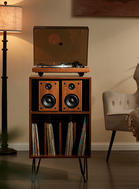 美国Arkrocket卡西尼黑胶唱片机复古蓝牙LP留声机唱机音响礼物