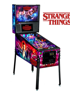 美国怪奇物语弹珠机Pinball大型投币游戏街机台StrangerThings