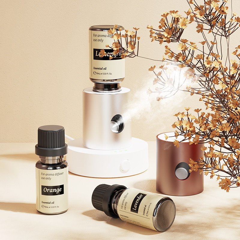 智能香薰机香氛扩香机芳疗无水自动喷雾室内插精油香氛机迷你