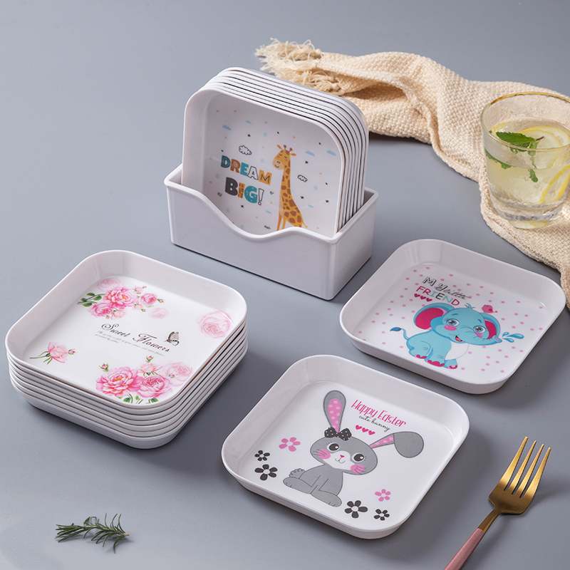 耐热120℃洗碗机可用防刮吐骨碟