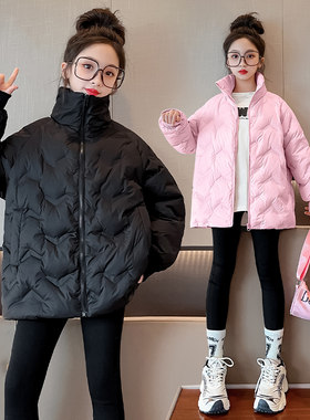 女童校服神器羽绒服内胆冬季初中小学生轻薄款儿童棉服中大童外套