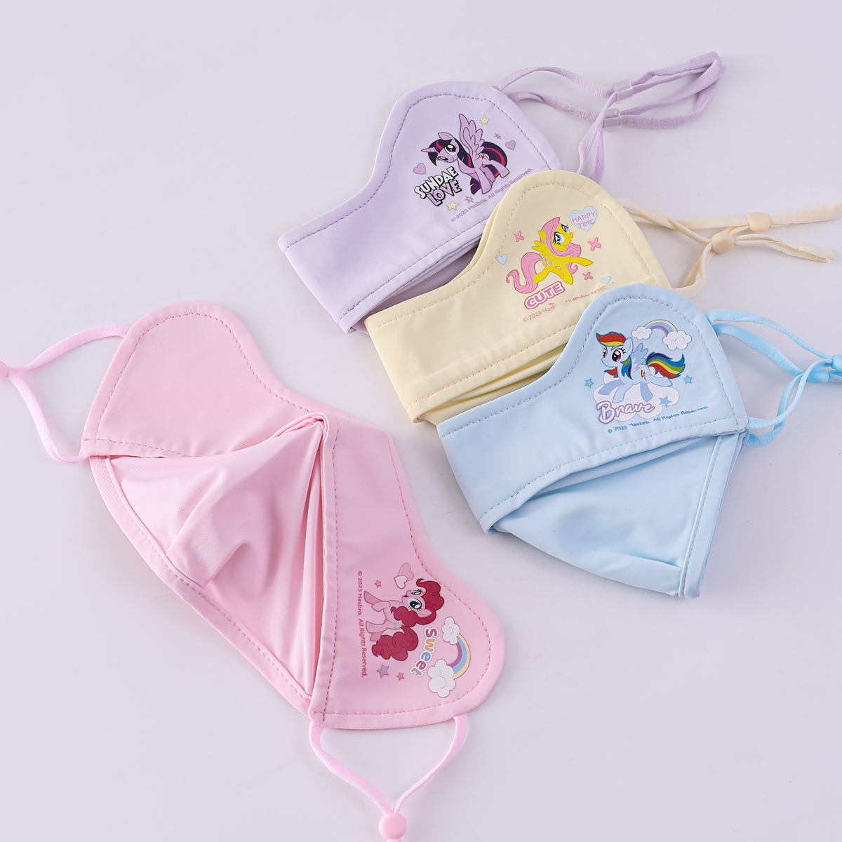 小馬寶莉兒童防曬口罩夏季薄款