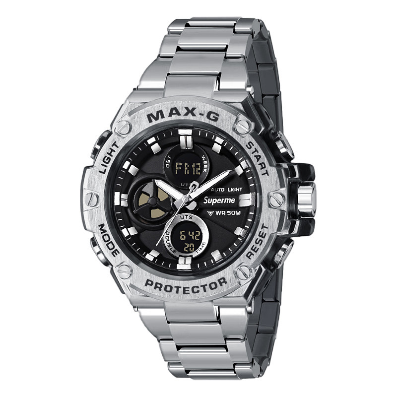 2022年新款手表男款高中学生运动多功能青少年高级感户外潜水电子