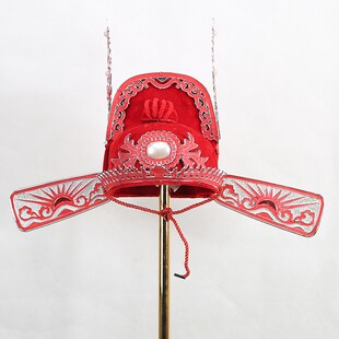 状元帽新郎官古装头饰乌纱帽女驸马戏帽戏曲戏剧盔帽小生京剧头