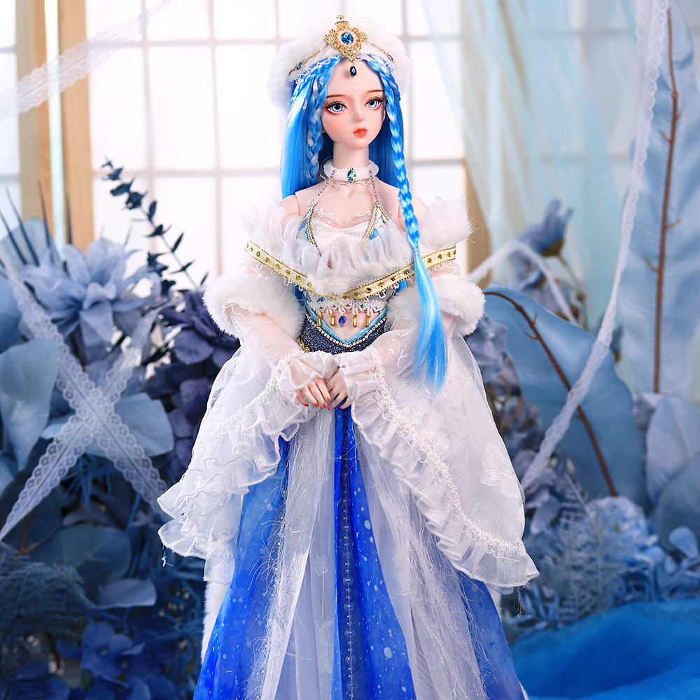 德必胜娃娃3分62cm小雪古装古风bjd关节洋娃娃公主娃娃玩具礼物