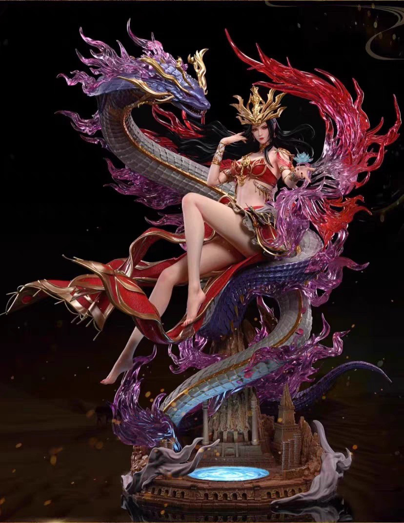 【my模型】集模堂 美杜莎女王 萧薰儿云韵 斗破苍穹1/4gk手办雕像