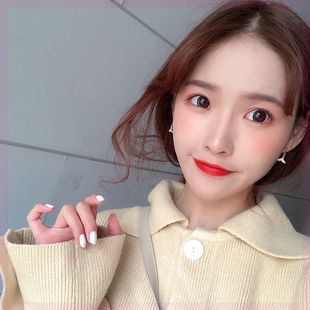 新款 人鱼系列ins网鱼姬耳坠耳环简约百搭海豚鱼尾可爱耳钉女