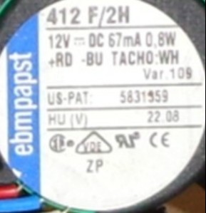 EBMPAPST4CM3线风扇