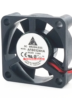 全新台达AFB0324HA 3CM 3010 24V 0.08A 2线 轴承变频器散热风扇