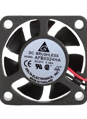 台湾进口台达AFB0324HA 3CM/厘米 3010 24V 0.08A 变频器散热风扇