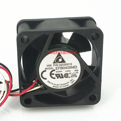 全新DELTA 台达EFB0405MD 4CM 4020 5V 0.24A 双滚珠 交换机 风扇