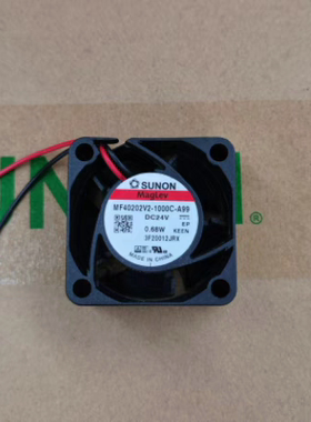 全新MF40202V2-1000C-A99 24V 0.68W 4020 SUONO建准风机 4cm风扇