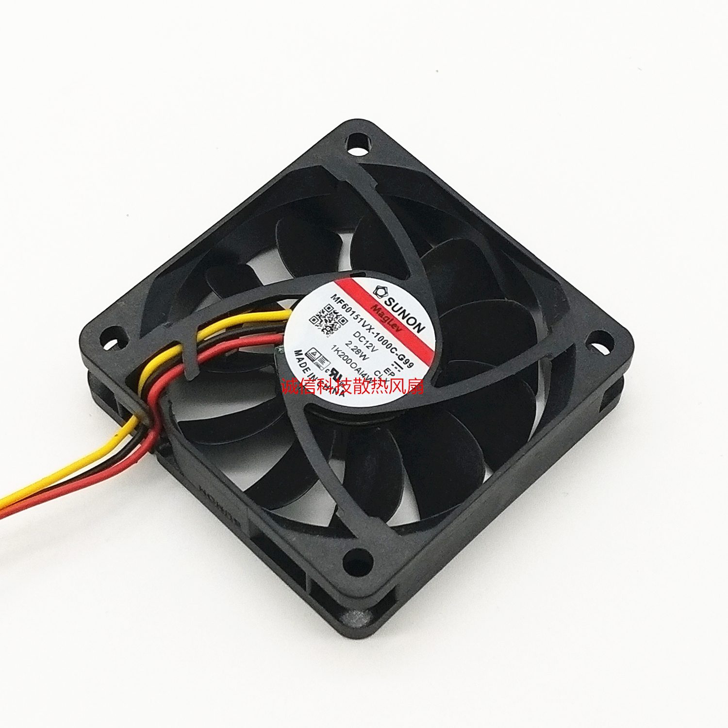 MF60151VX-1000C-A99/G99 SUNON 6015 12V 2.28W 6厘米大风量风扇