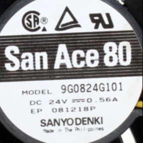 9G0824G1D01 9G0824G101 24V 0.56A SANYO 8038 8CM散热风扇