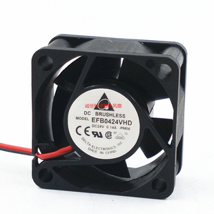 台达 EFB0424VHD 24V 0.14A 4CM 4020 变频器 双滚珠 散热风扇