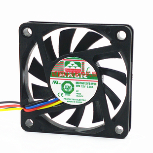 6010 6CM 4线 MGT6012YB 大风量风扇 0.30A W10 12V MAGIC 6厘米