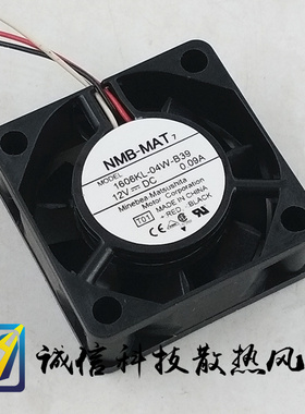 NMB 4015 4CM/厘米 1606KL-04W- B39 / B30 12V 0.09A 变频器风扇